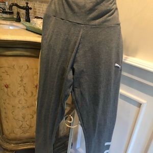 PUMA dove grey yoga pants